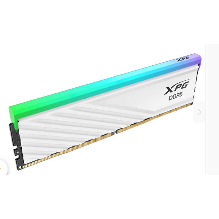 Memoria Ram A-Data XPG Lancer Blade RGB DDR5, 5600 MHz, 8GB - Blanco 2