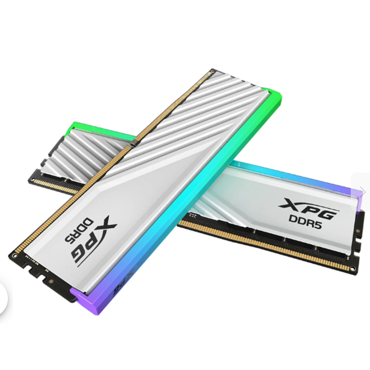 Memoria Ram A-Data XPG Lancer Blade RGB DDR5, 5600 MHz, 8GB - Blanco 1