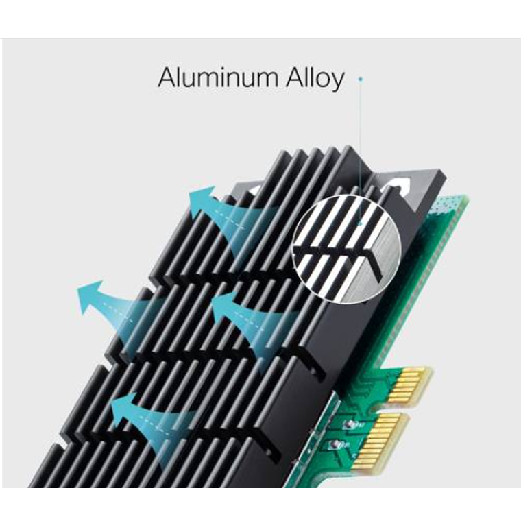 Adaptador PCIe TP-Link Archer T4E - Wi-Fi AC1200, Perfil Bajo, Doble Banda 3