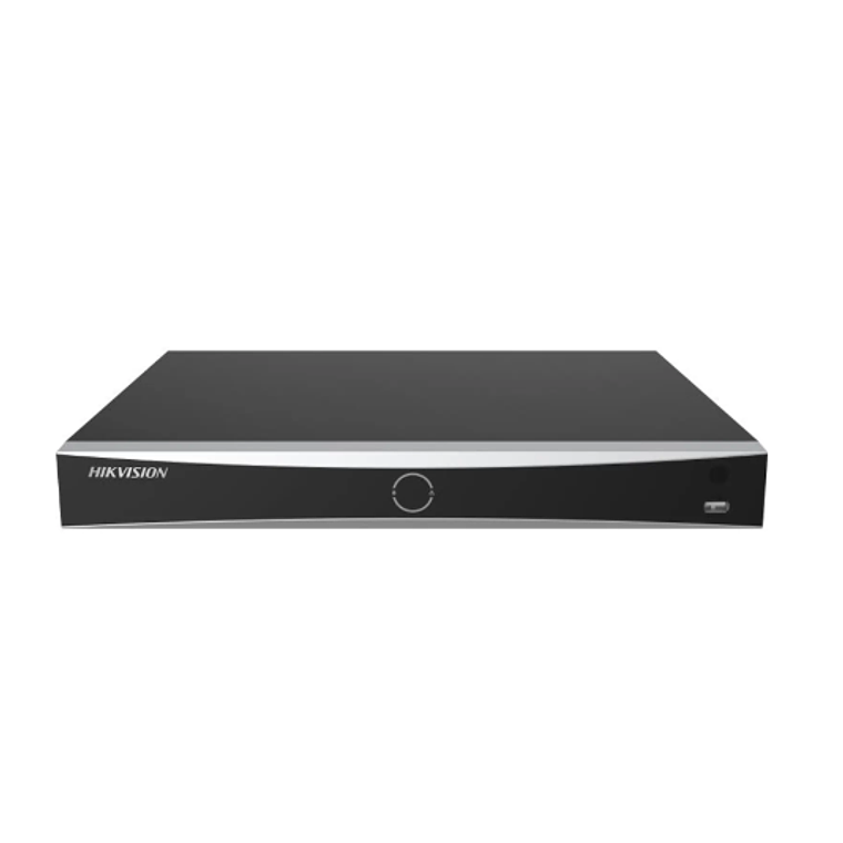 Grabadores de Video en Red NVR 16 Canales, IA Integrada, Reconocimiento Facial y 2 Bahías SATA- Hikvision  1