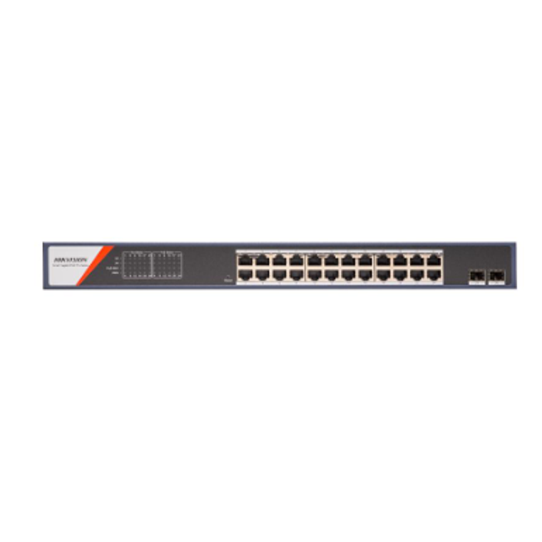 Switch Poe 24 Puertos Gigabit Smart - Hikvision  1
