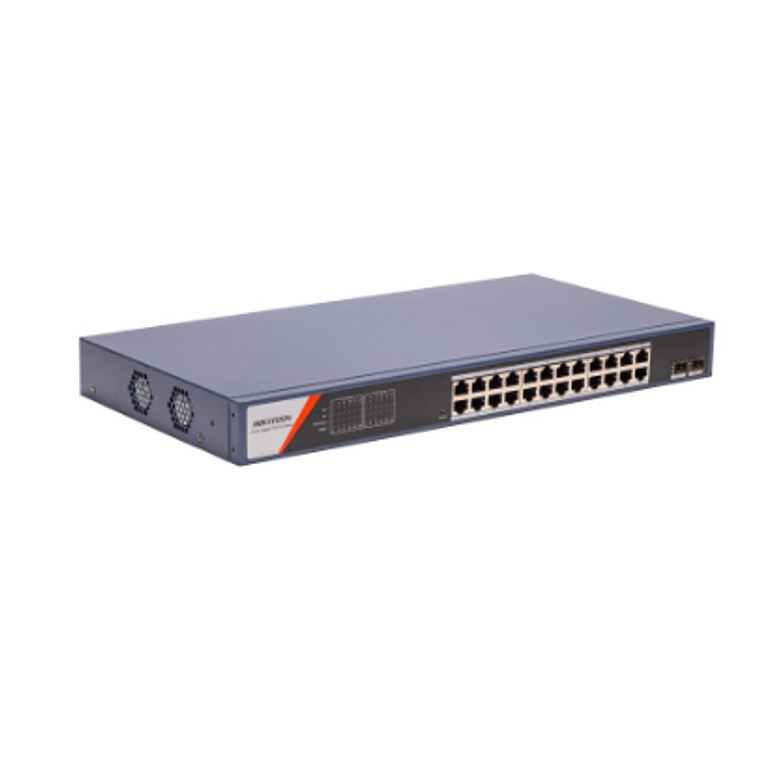 Switch Poe 24 Puertos Gigabit Smart - Hikvision  2