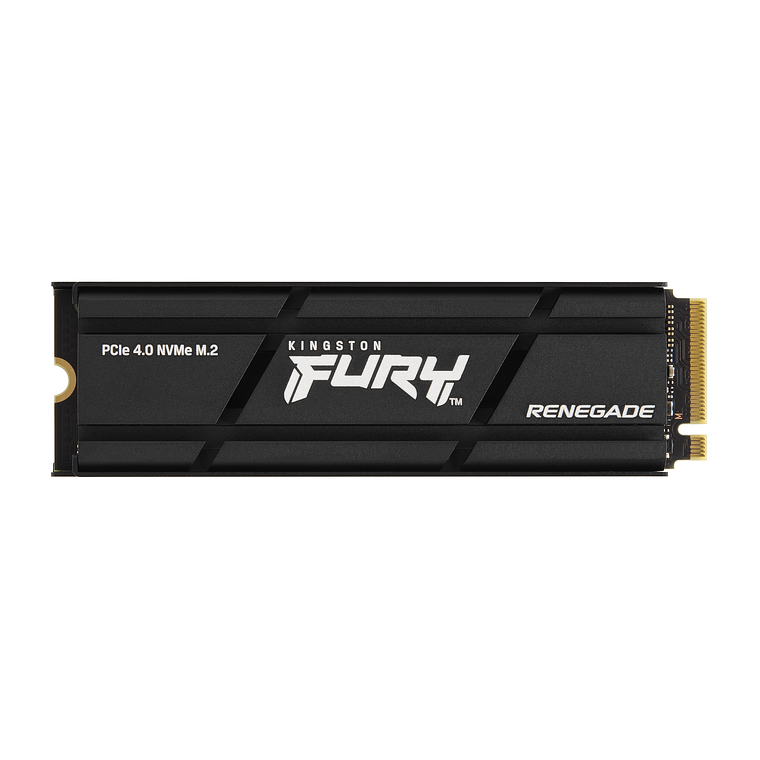 Disco duro 2TB interno SSD | Kingston Fury Renegade M.2 2280 PCIe 4.0 NVMe con Disipador, Heatsink 1