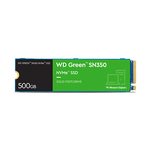 Disco duro 500GB interno SSD | WD Green SN350 M.2 2280 PCIe 3.0 x4 (NVMe)