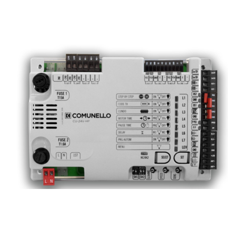 Unidad de control para actuadores electromecánicos versión 24V HP para sistemas de 1 o 2 1