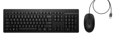 Set de Teclado y Mouse Cableado - HP
