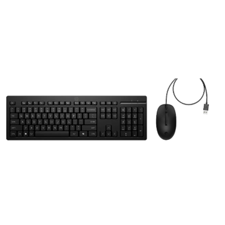 Set de Teclado y Mouse  Cableado - HP 1