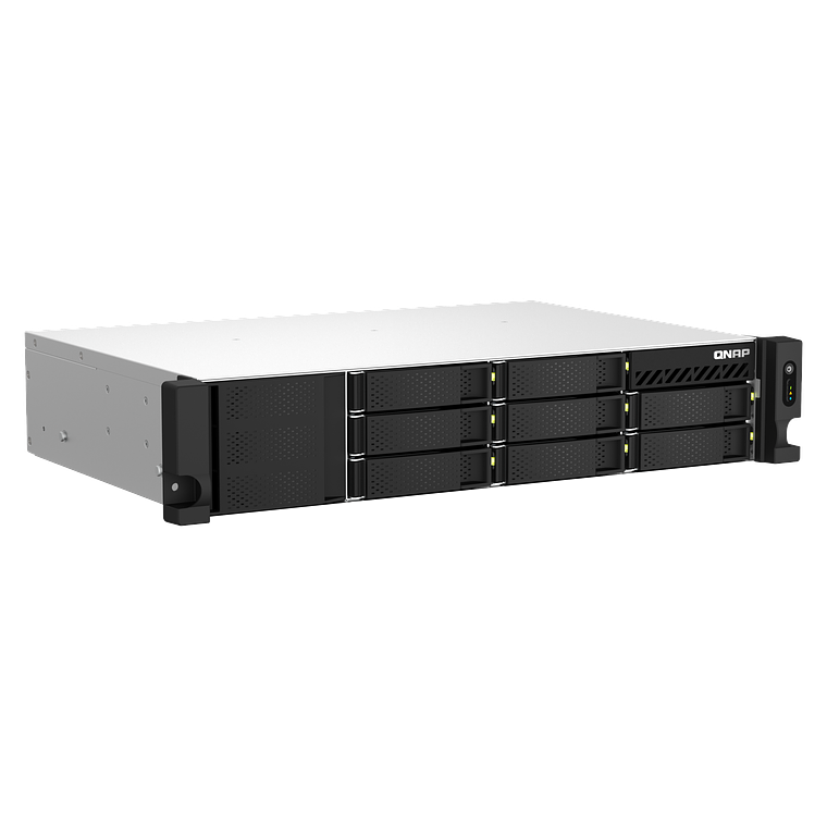 Servidor NAS QNAP  TS-864eU | 2U 8 Bahías 12“ rack 7