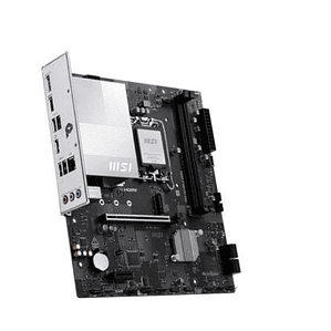 Placa Madre MSI PRO H610M-A DDR4, Socket LGA 1700, 2x DDR4, 1x M.2, 2.5GbE