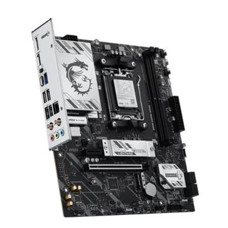 Placa Madre MSI B850M Gaming WiFi6E, Socket AM5, 2x DDR5, 2x M.2, PCie 2.5GbE, m-ATX 4