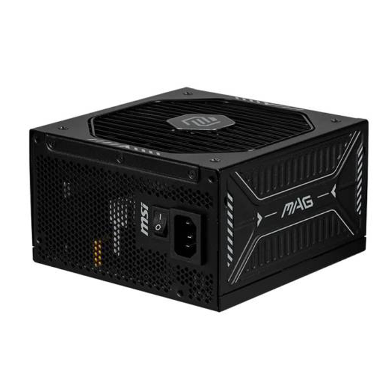 Fuente de Poder MSI MAG 1000 W PCIE5, Full Modular, Conector 12V-6x2, Certificada 80 PLUS GOLD 3
