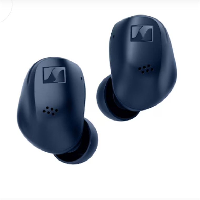 Audífonos Intrauriculares con micrófono accentum, inalámbrico, Bluetooth, Azul 2