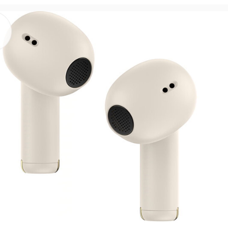 Audífonos Intrauriculares con micrófono accentum Open, Inalámbrico, Bluetooth, Beige 3