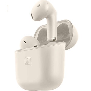 Audífonos Intrauriculares con micrófono accentum Open, Inalámbrico, Bluetooth, Beige