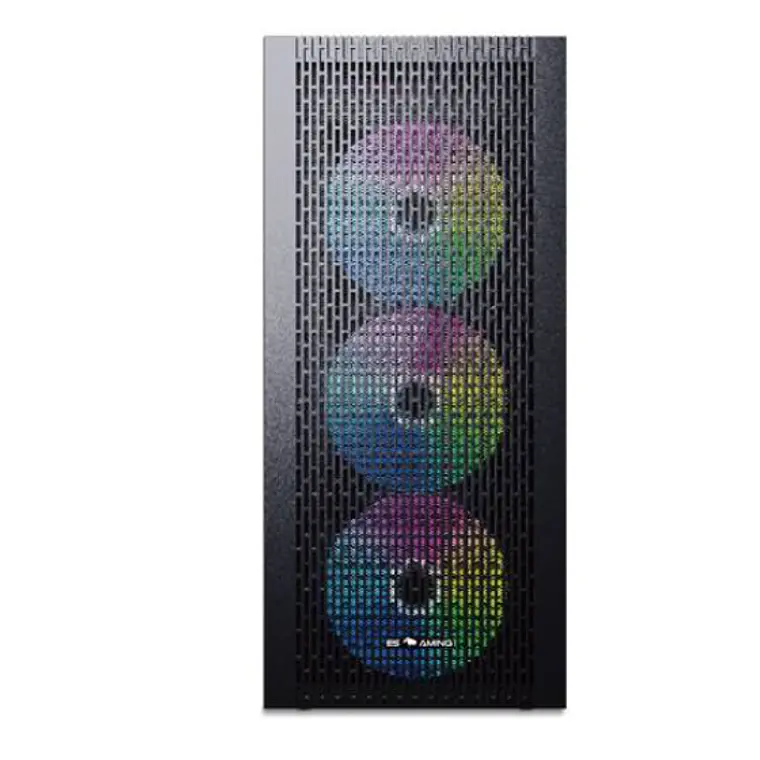 Gabinete Gamer Esgaming F22-BK, Mid Tower, 4 Ventiladores ARGB, ATX/ m-ATX, Negro 2