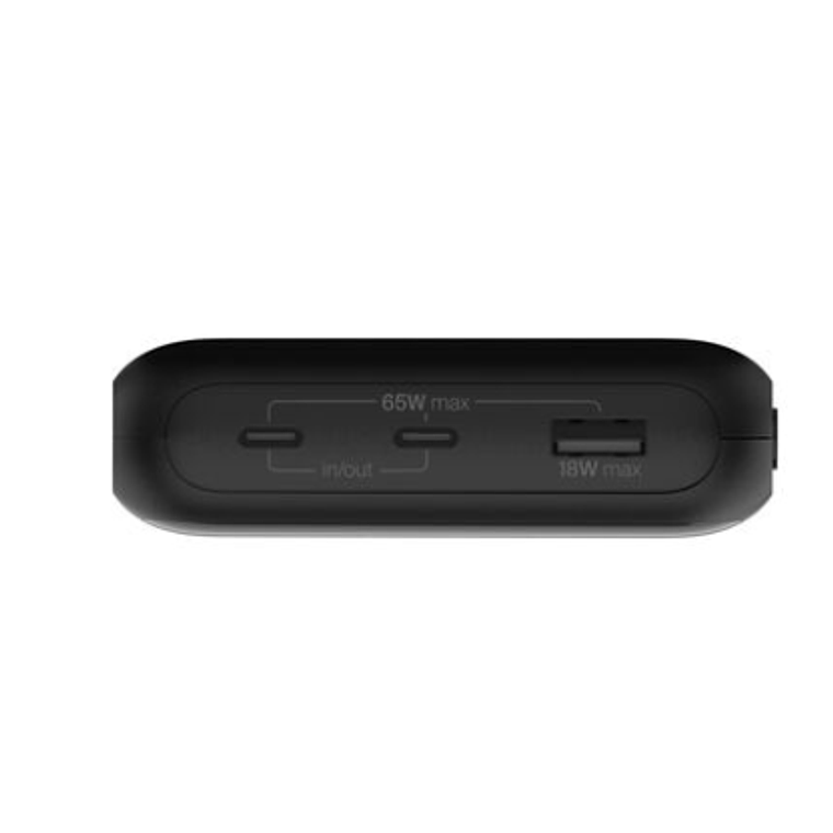 Batería externa de 20 000 mAh con 3 puertos para portátiles- Pro Belkin Negro 5