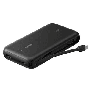 Batería 20.000 mAh con cable USB-C para Nintendo Switch 2 negra