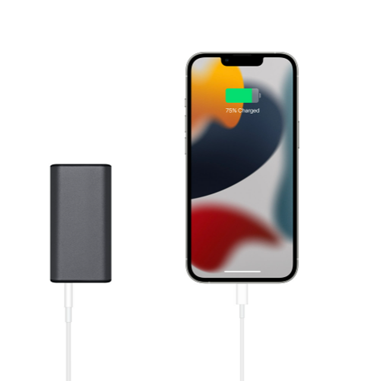 Bateria Powerstation 5.000 mAh Mophie negra 3