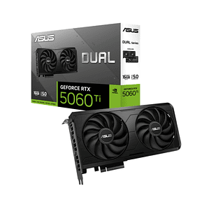 Tarjeta de Video Asus Dual Nvidia GeForce RTX 5060 Ti Evo, 16GB GDDR7