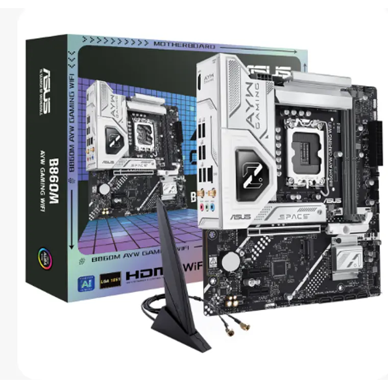 Placa Madre Asus B860M AYW Gaming WIFI LGA1851 1
