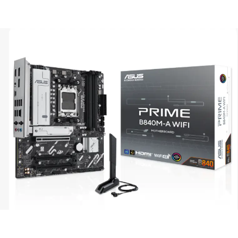 Placa Madre Asus PRIME B840M-A WIFI AM5 4