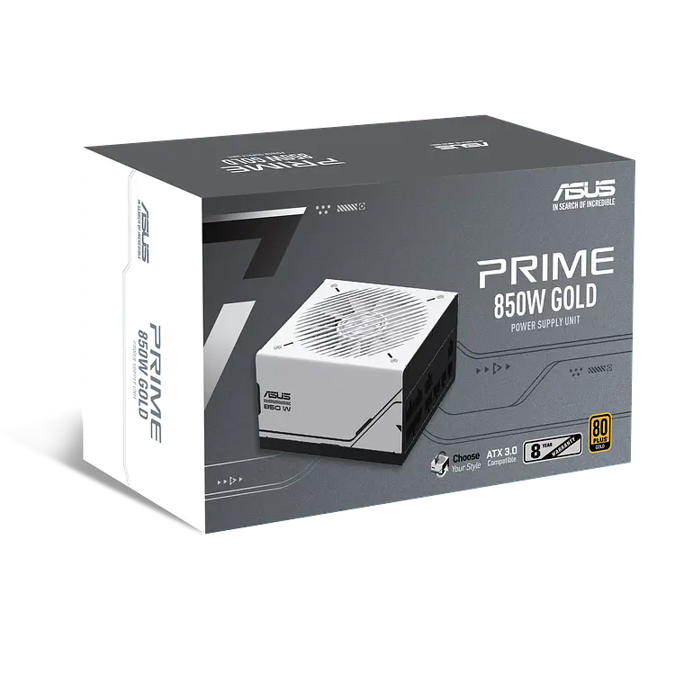 Fuente de poder 850W Asus Prime Gold 10