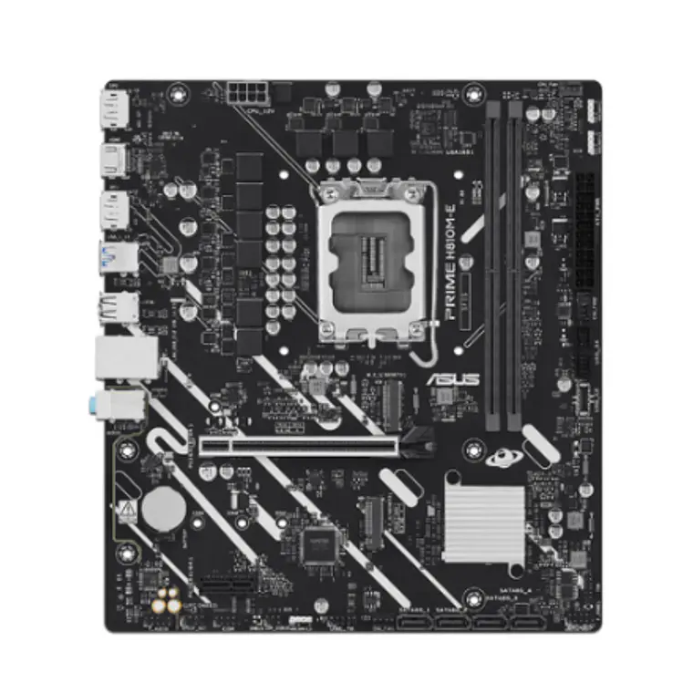 Tarjeta Madre ASUS PRIME H810M-E, Micro-ATX, LGA 1851, Intel H810, 128GB DDR5, HDMI/DP para Intel 2