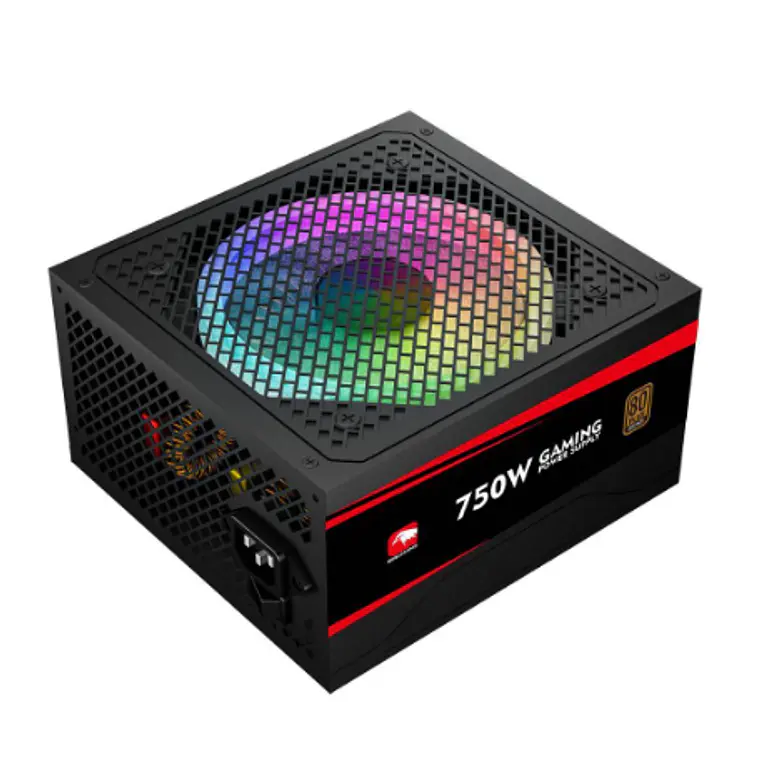 Fuente de Poder Esgaming ES-RGB750W 750W, Certificada 80+ Gold, RGB, ATX, PC Alto Rendimiento 3