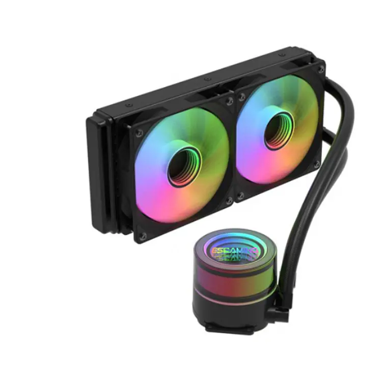 Refrigeración Liquida Esgaming CZ-240B, 240mm, ARGB, Intel/AMD 2