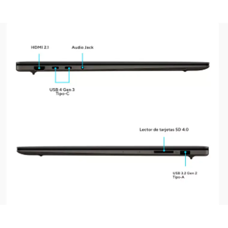 Notebook Asus Zenbook S 16 Oled UM5606KA -RJ114W de 16“ ( Ryzen AI 7 350, 24GB Ram, 1TB SSD,  Win11 Home) 6