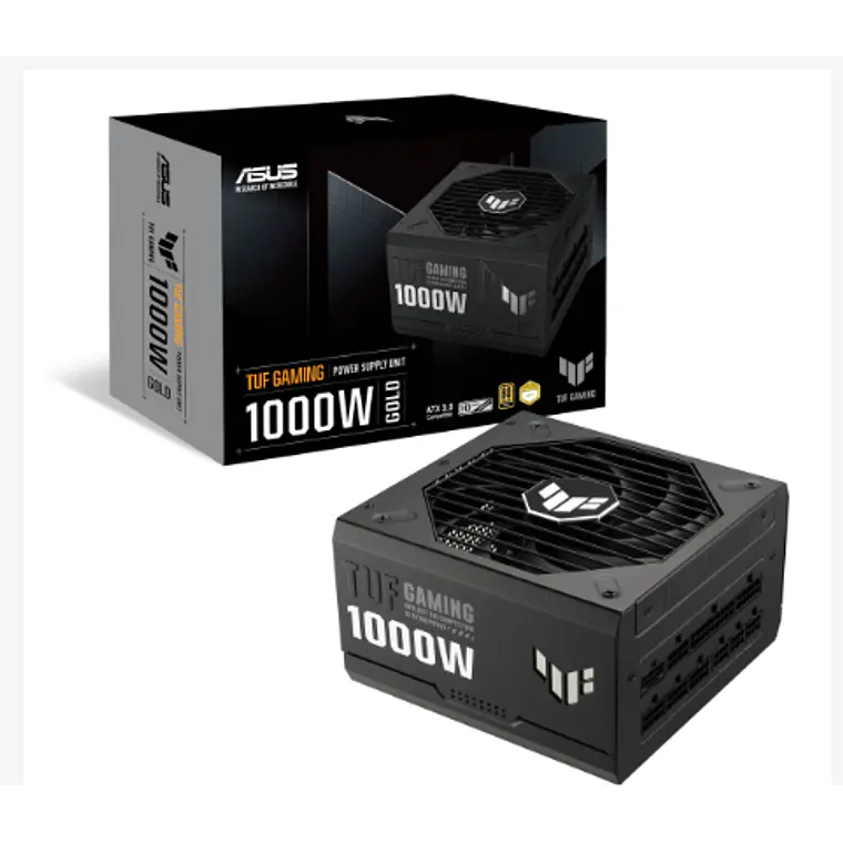 Fuente de Poder ASUS TUF Gaming 1000W, Certificada 80+ Plus Gold, ATX, Alto Rendimiento 7