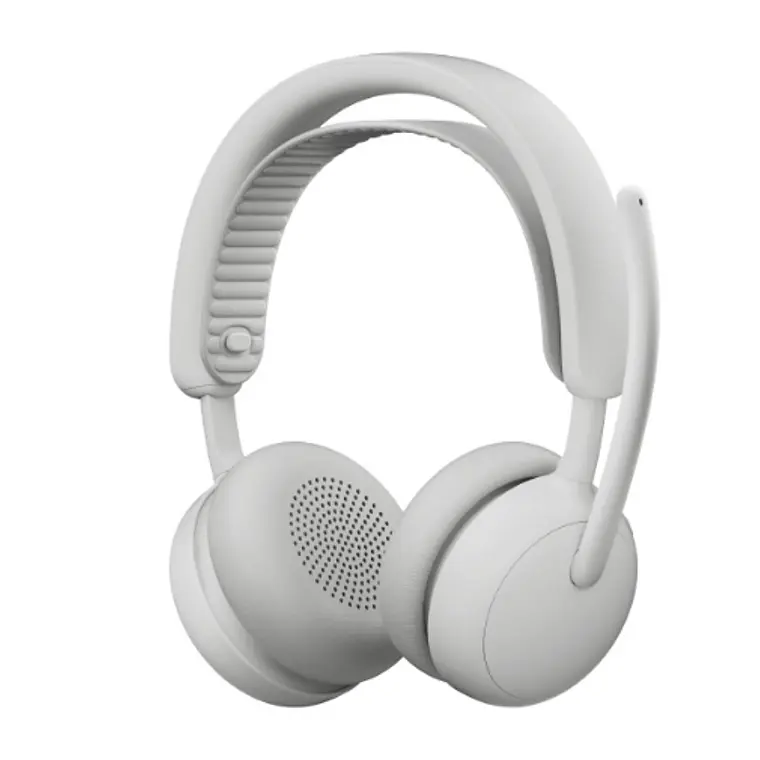 Audífonos Inalámbricos, Bluetooth Off White con diseño Premium para Oficinas y Videollamadas - Logitech  1