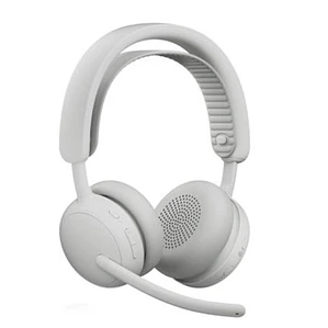 Audífonos Logitech Zone Wireless 2 ES | ANC Híbrida Bluetooth 5.3 48h Batería Off-White