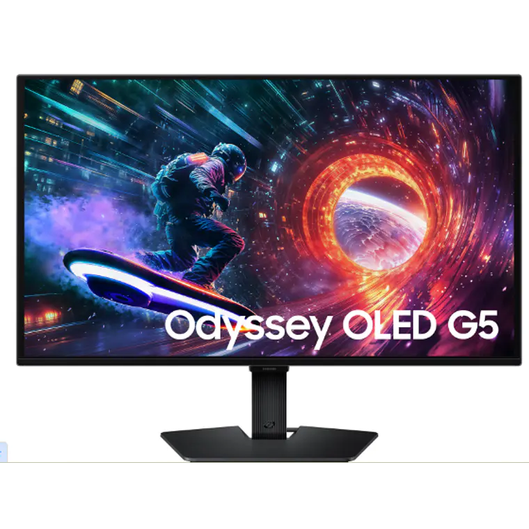 Monitor Samsung Odyssey OLED G5 de 27” (IPS, QHD, 180Hz, 0.03ms, DP+HDMI, FreeSync) 1
