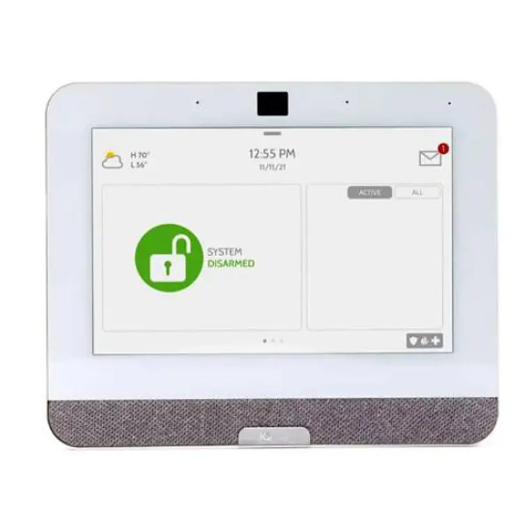 Sistema de Seguridad Inteligente con WiFi, LTE, Z-Wave y Pantalla de 7”, Qolsys IQ Panel 4 1