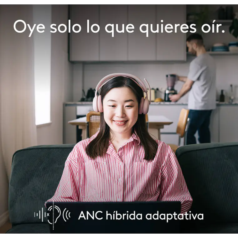 Audífonos inalámbricos Logitech Zone  - Bluetooth - Rose Limited 7