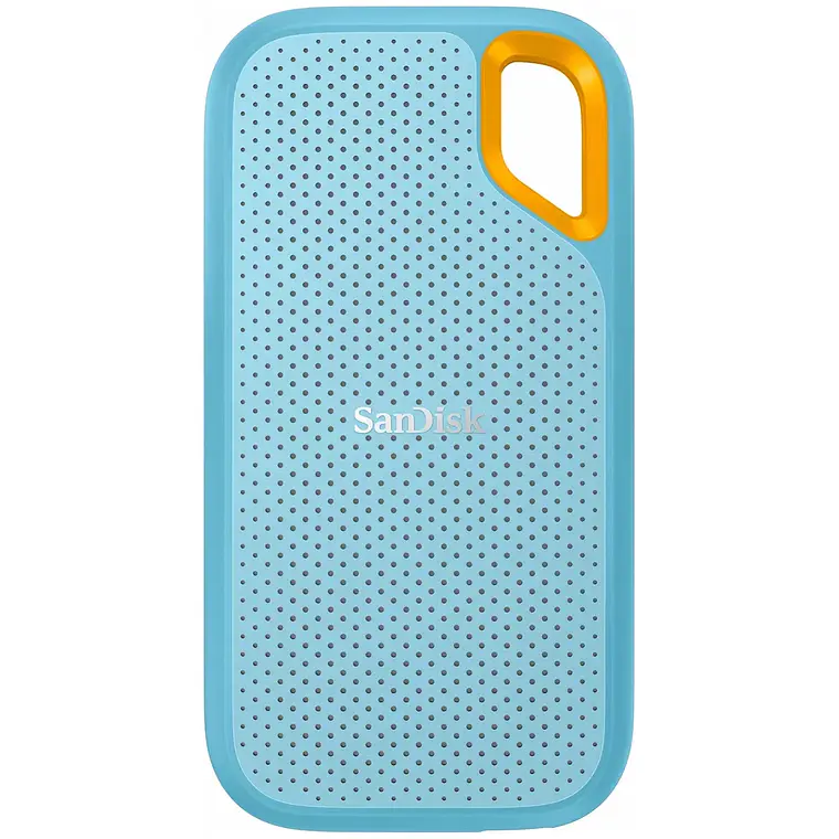 Disco duro 1TB SSD Externo | SanDisk Extreme (USB-C 3.2, Celeste) 2