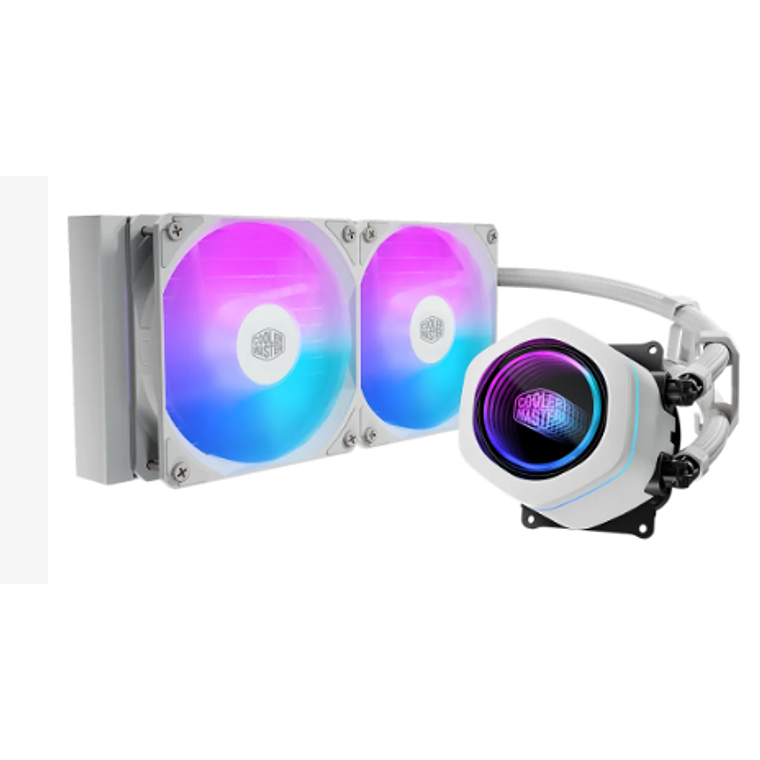 Refrigeración Liquida Cooler Master MasterLiquid Core Nex  Series - White  1