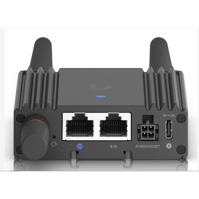 Router Móvil Ubiquiti UMR-Ultra - LTE Cat 4, WiFi 4, 2x RJ45, Alimentación USB-C/ATX 6