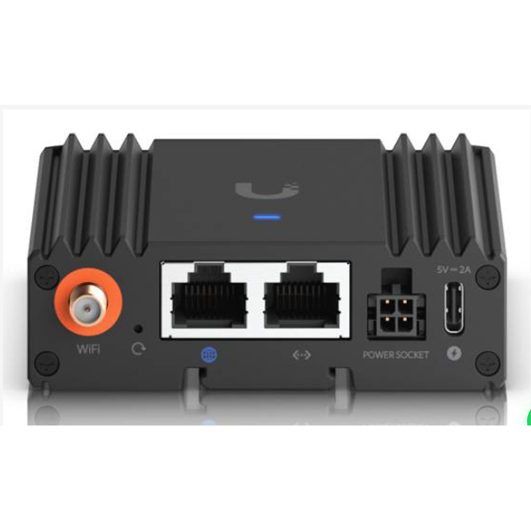 Router Móvil Ubiquiti UMR-Ultra - LTE Cat 4, WiFi 4, 2x RJ45, Alimentación USB-C/ATX 7