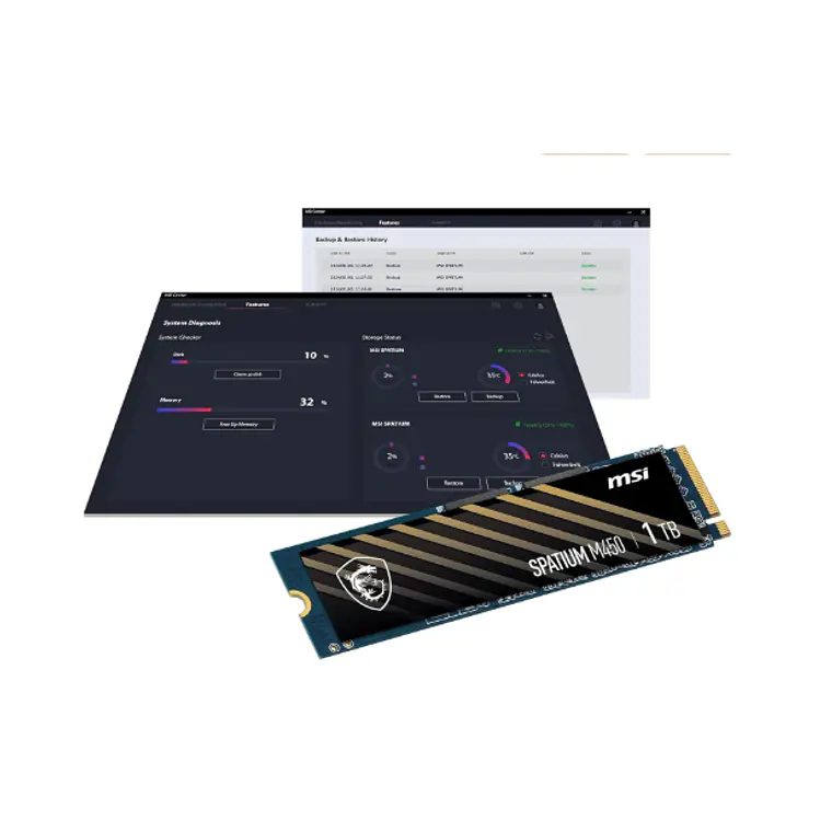 Disco duro interno 1TB, MSI Spatium 3