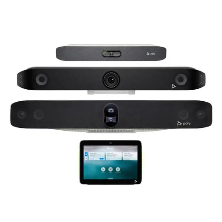 Barra de Video All in One 4K PoE para Salas Pequeñas Poly  2