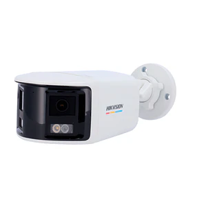 Cámara de Vigilancia 6MP IP Bullet Panorámica 180° Hikvision ColorVu Smart Hybrid Light IP67