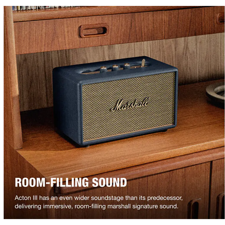 Parlante Acton III Marshall azul medianoche 6