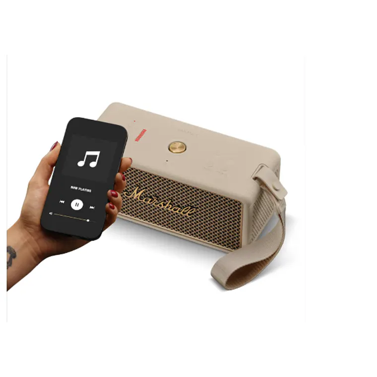 Parlante portatil Middleton II Marshall crema 4