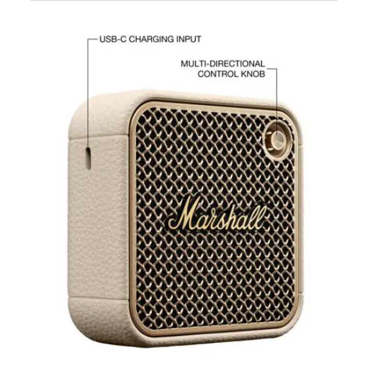 Parlante portatil Willen II Marshall crema 2