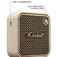 Parlante portatil Willen II Marshall crema - Miniatura 2