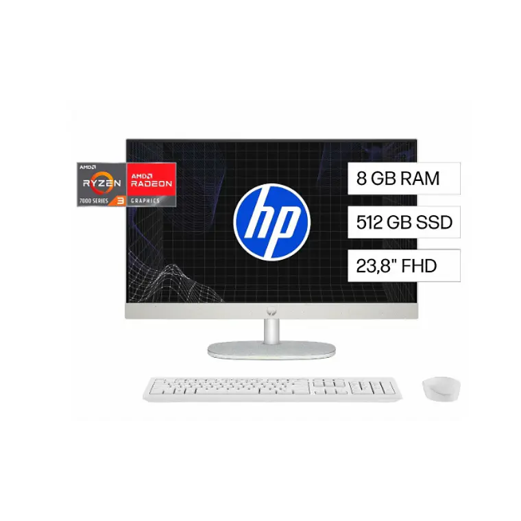 All in One HP 24-cr0235la de 23.8