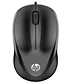 Mouse Optico HP x1000 (1200dpi, 3 botones, USB, Negro) - Miniatura 1