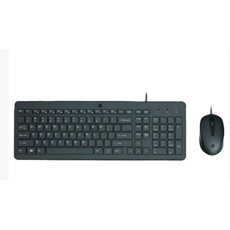 Combo HP Teclado + Mouse alambrico 150 1